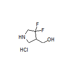 4,4-Difluoropyrrolidine-3-methanol Hydrochloride