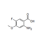 2-Amino-5-fluoro-4-methoxybenzoic Acid