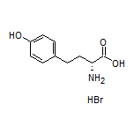 (R)-2-Amino-4-(4-hydroxyphenyl)butanoic Acid Hydrobromide