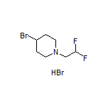 4-Bromo-1-(2,2-difluoroethyl)piperidine Hydrobromide