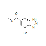 Methyl 4-Bromo-1H-benzo[d][1,2,3]triazole-6-carboxylate