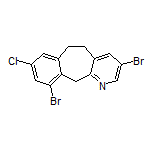 3,10-Dibromo-8-chloro-6,11-dihydro-5H-benzo[5,6]cyclohepta[1,2-b]pyridine