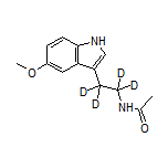 N-[1,1,2,2-Tetradeuterio-2-(5-methoxy-3-indolyl)ethyl]acetamide