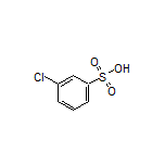 3-Chlorobenzenesulfonic Acid