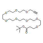 Propargyl-PEG8-tert-butyl Ester