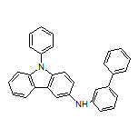 N-(3-Biphenylyl)-9-phenylcarbazol-3-amine