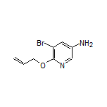 3-Amino-6-(allyloxy)-5-bromopyridine