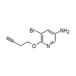 3-Amino-5-bromo-6-(3-butynyloxy)pyridine