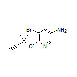 3-Amino-5-bromo-6-[(2-methyl-3-butyn-2-yl)oxy]pyridine