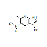 3-Bromo-6-methyl-5-nitro-7-azaindole