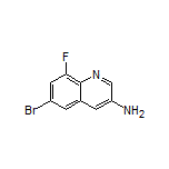 3-Amino-6-bromo-8-fluoroquinoline