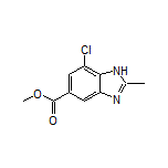 Methyl 7-Chloro-2-methylbenzimidazole-5-carboxylate