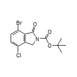 2-Boc-7-bromo-4-chloro-1-oxoisoindoline