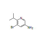 3-Amino-5-bromo-6-isopropylpyridine