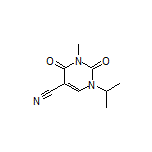 1-Isopropyl-3-methyl-2,4-dioxo-1,2,3,4-tetrahydropyrimidine-5-carbonitrile