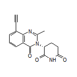 (R)-3-(8-Ethynyl-2-methyl-4-oxoquinazolin-3(4H)-yl)piperidine-2,6-dione