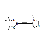 (1-Methyl-5-imidazolyl)ethynylboronic Acid Pinacol Ester