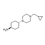 trans-4-[4-(Cyclopropylmethyl)-1-piperazinyl]cyclohexanamine