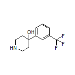 4-[3-(Trifluoromethyl)phenyl]piperidin-4-ol