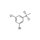 1-Bromo-3-chloro-5-(methylsulfonyl)benzene