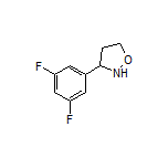 3-(3,5-Difluorophenyl)isoxazolidine