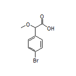 2-(4-Bromophenyl)-2-methoxyacetic Acid