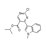 Isopropyl 2-Chloro-4-(1-methyl-3-indolyl)pyrimidine-5-carboxylate