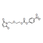 2-[2-(2,5-Dioxo-2,5-dihydro-1-pyrrolyl)ethoxy]ethyl (4-nitrophenyl) Carbonate