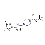 2-(4-Boc-1-piperazinyl)thiazole-4-boronic Acid Pinacol Ester