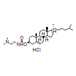 (3S,8S,9S,10R,13R,14S,17R)-10,13-Dimethyl-17-[(R)-6-methyl-2-heptyl]-2,3,4,7,8,9,10,11,12,13,14,15,16,17-tetradecahydro-1H-cyclopenta[a]phenanthren-3-yl [2-(Dimethylamino)ethyl]carbamate Hydrochloride