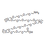 1-Amino-3,6,9,12,15,18,21,24,27,30,33,36,39,42,45,48,51,54,57,60,63,66,69,72-tetracosaoxapentaheptacontan-75-oic Acid