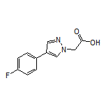 2-[4-(4-Fluorophenyl)-1-pyrazolyl]acetic Acid