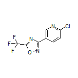 3-(6-Chloropyridin-3-yl)-5-(trifluoromethyl)-1,2,4-oxadiazole