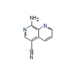 8-Amino-1,7-naphthyridine-5-carbonitrile