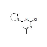 2-Chloro-4-methyl-6-(pyrrolidin-1-yl)pyrimidine