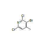 3-Bromo-2,6-dichloro-4-methylpyridine