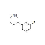 3-(3-Fluorophenyl)piperidine