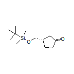 (S)-3-[[(tert-Butyldimethylsilyl)oxy]methyl]cyclopentanone