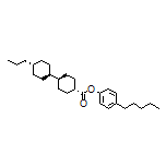 4-Pentylphenyl (trans,trans)-4’-Propyl-[1,1’-bi(cyclohexane)]-4-carboxylate
