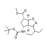 Methyl (3aR,4R,6S,6aS)-4-(Boc-amino)-3-(3-pentyl)-4,5,6,6a-tetrahydro-3aH-cyclopenta[d]isoxazole-6-carboxylate