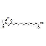 12-[(2,5-Dioxo-1-pyrrolidinyl)oxy]-12-oxododecanoic Acid