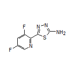 2-Amino-5-(3,5-difluoro-2-pyridyl)-1,3,4-thiadiazole