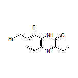 7-(Bromomethyl)-3-ethyl-8-fluoroquinoxalin-2(1H)-one