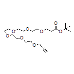 Propargyl-PEG5-C2-COOtBu