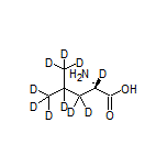 L-Leucine-2,3,3,4,5,5,5,5’,5’,5’-d10