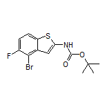 4-Bromo-N-Boc-5-fluorobenzo[b]thiophen-2-amine