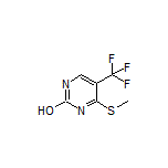 4-(Methylthio)-5-(trifluoromethyl)pyrimidin-2-ol