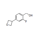 2-Fluoro-4-(3-oxetanyl)benzyl Alcohol