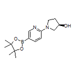 (R)-6-(3-Hydroxy-1-pyrrolidinyl)pyridine-3-boronic Acid Pinacol Ester