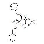 (3aR,5R,6S,6aR)-6-(Benzyloxy)-5-[(benzyloxy)methyl]-2,2-dimethyltetrahydrofuro[2,3-d][1,3]dioxole-5-carbaldehyde